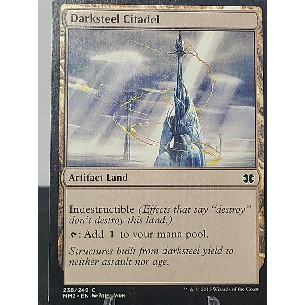 Darksteel Citadel Artifact Land | Modern Masters 2015 | Indestructible‎ MTG